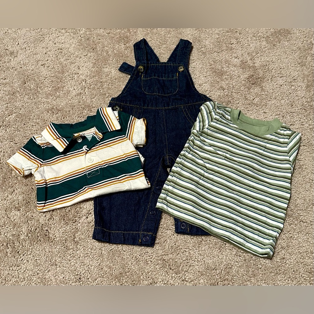 Set of boys 3 month Carters outfits